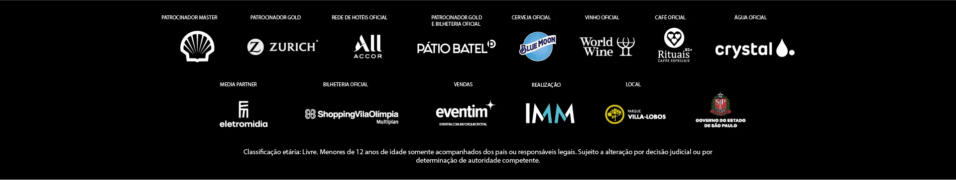 Patrocinadores e parceiros